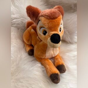 Disney Store Bambi Stuffed Animal Plush Authentic Exclusive Original Preloved